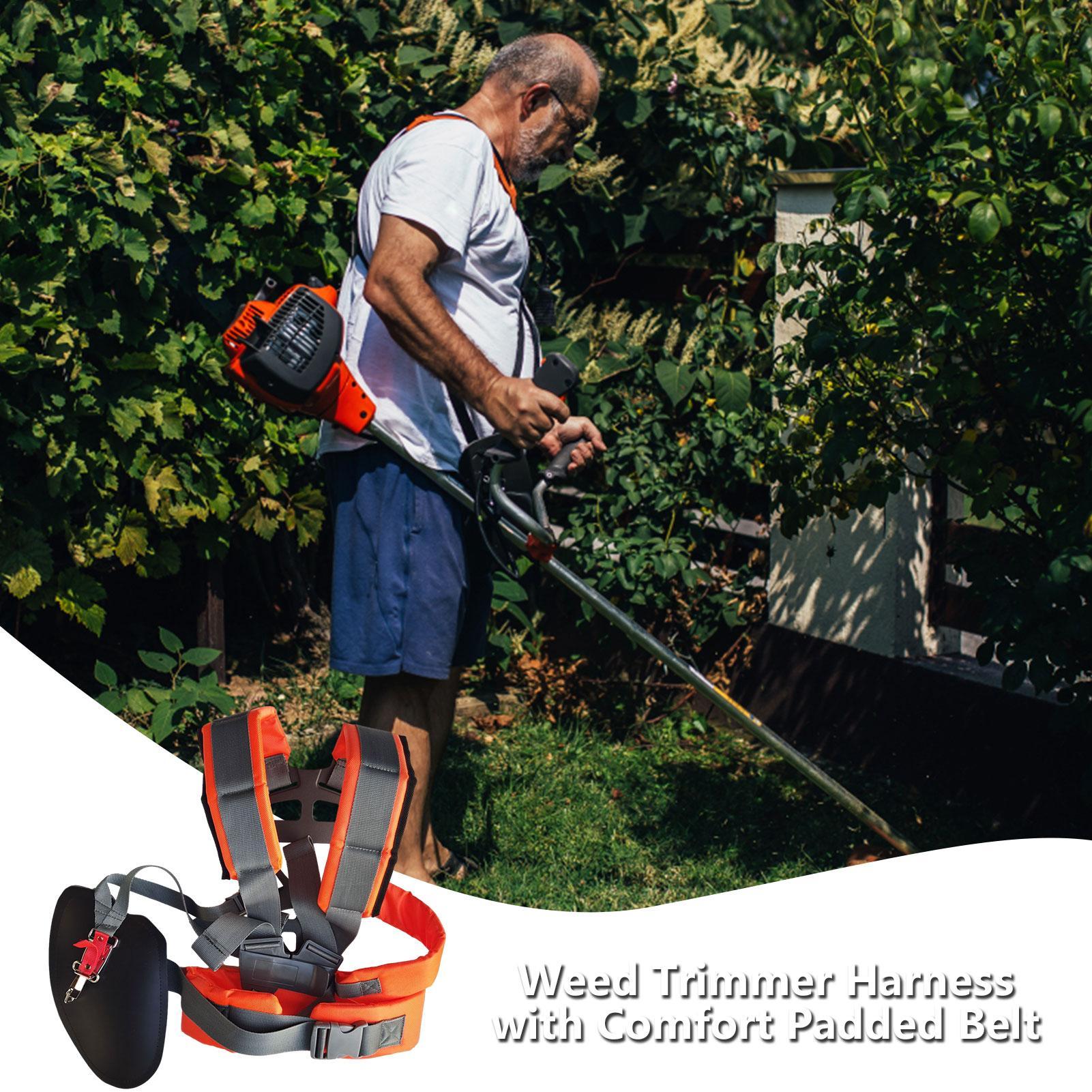 Brush Cutter Strap - Double Shoulder Brush Cutter Harness Padded