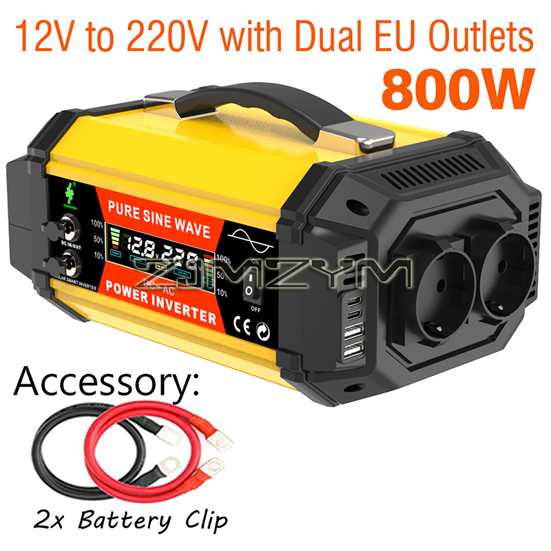 500W/800W/1000W Pure Sine Powe - đánh giá và giá Outdoor Power Inverter