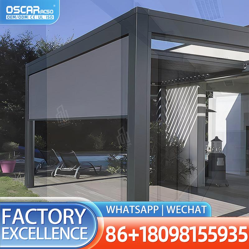 Electric Vertical Roller Blind - đánh giá và giá Outdoor Power Blinds