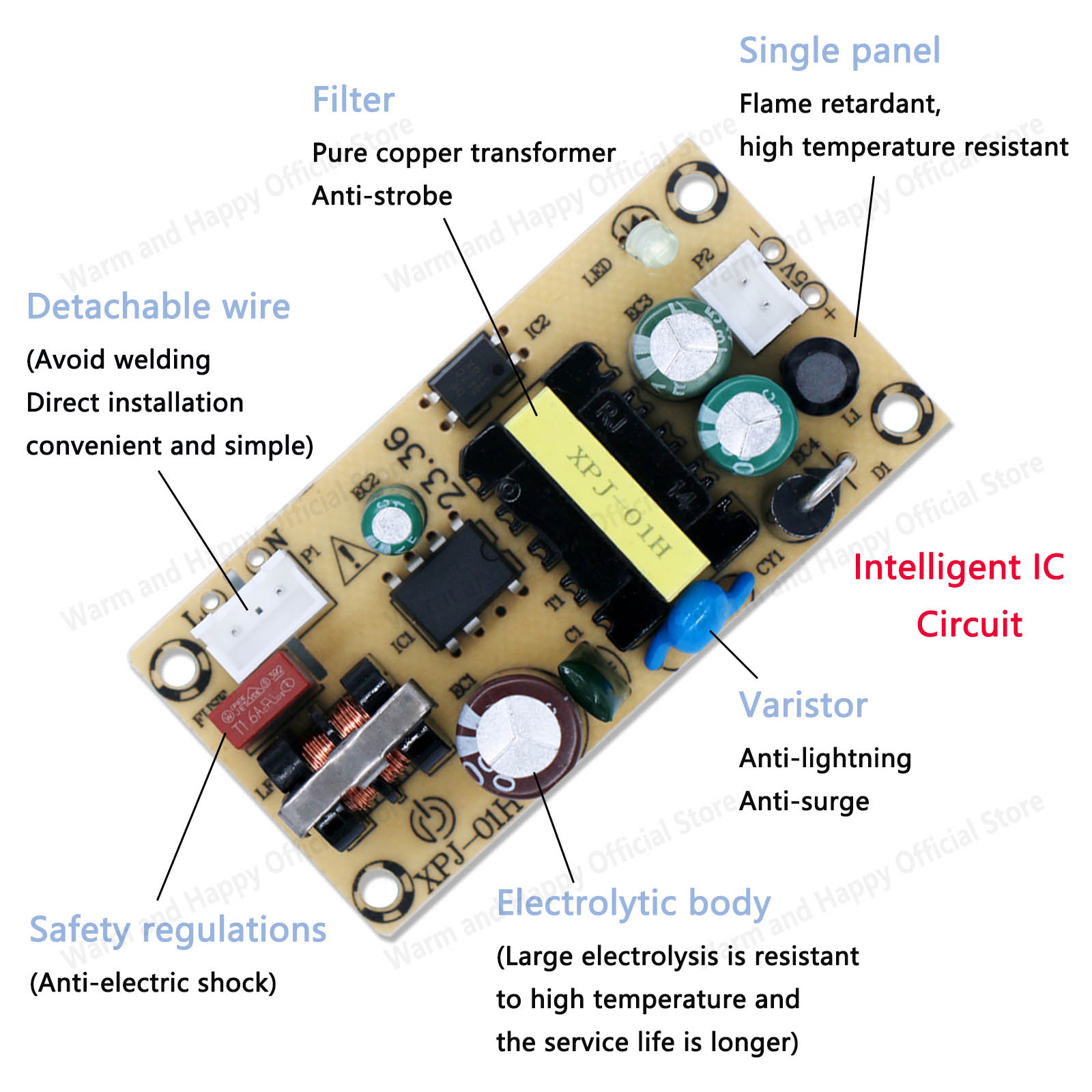10W 15W 25W DC5V Power Supply  - đánh giá và giá Outdoor Power Double Adapter