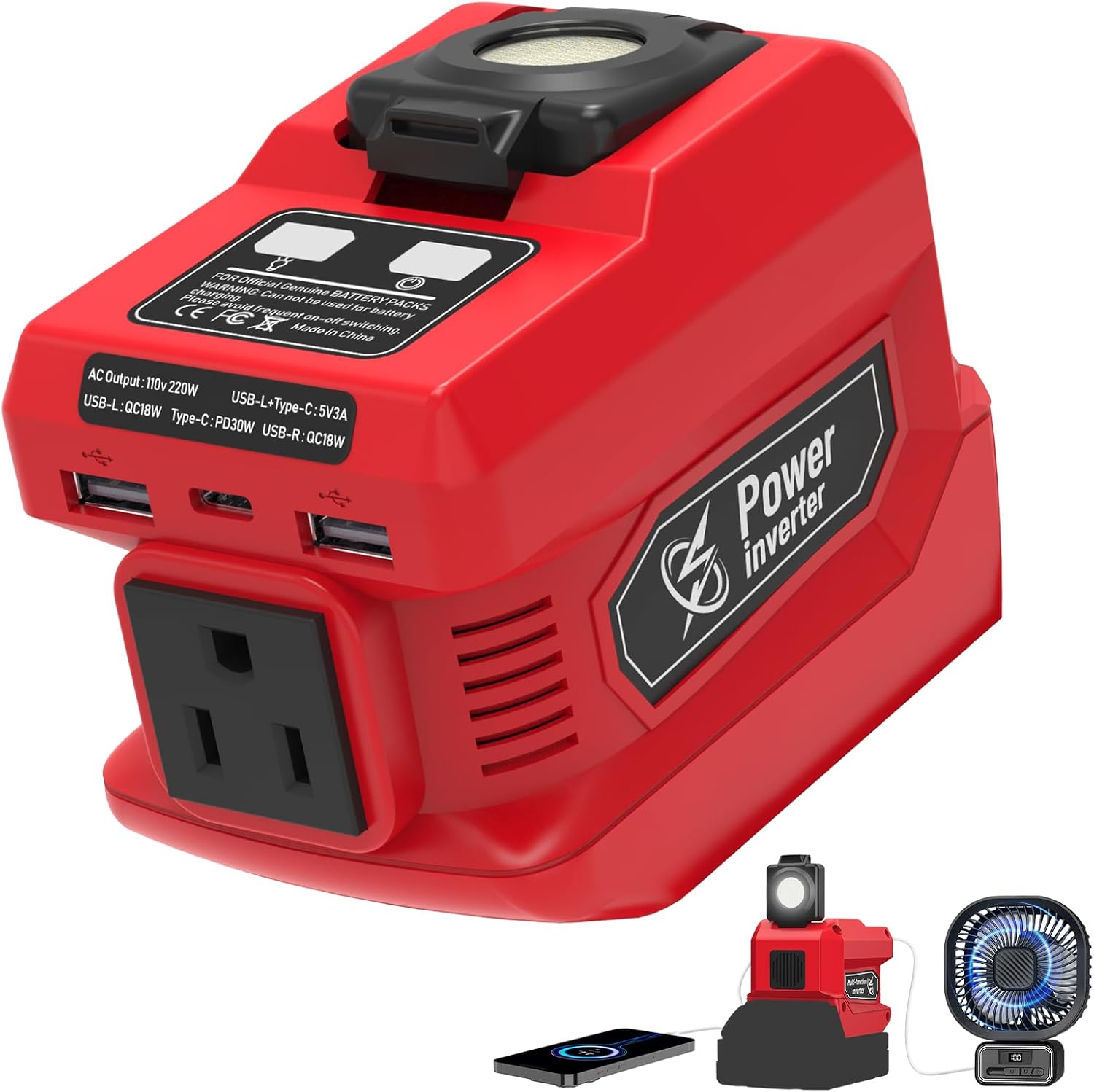 Kzreect 220W Power Inverter Co - đánh giá và giá Outdoor Power Inverter
