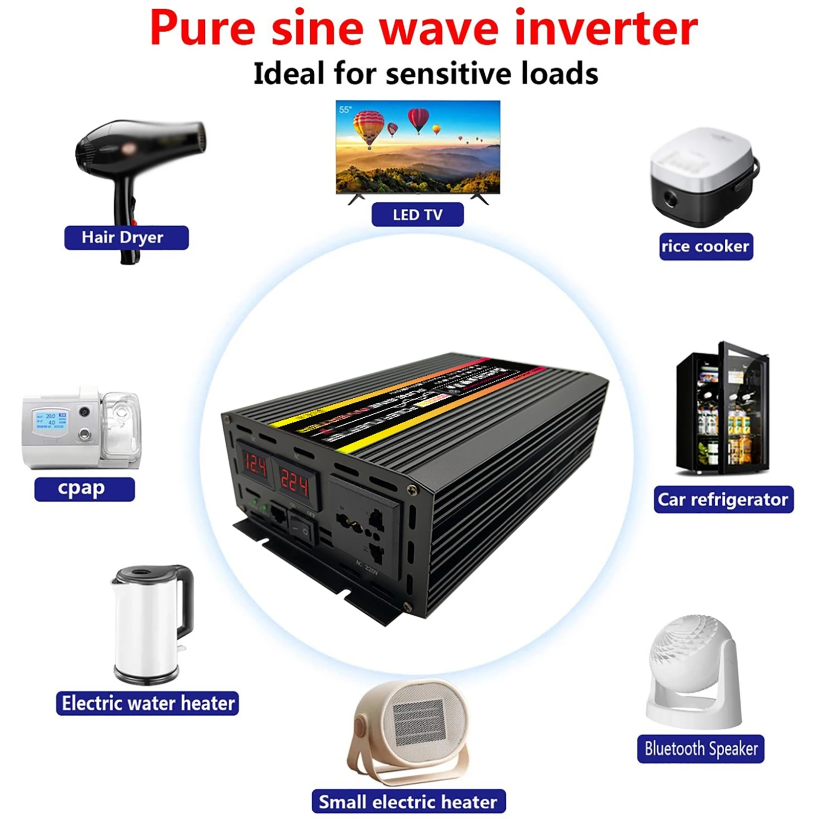 10000/12000W Pure Sine Wave In - đánh giá và giá Outdoor Power Inverter